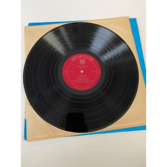 Robert Angus Tenor Scotland Calling LP 1976 Aonghais Records EX Vinyl Stereo - Picture 4 of 7